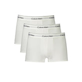 Calvin Klein White Cotton Men Boxer Short -   -  Calvin Klein.
